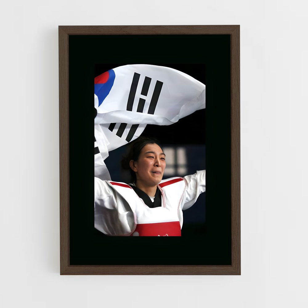 Poster Triomphe Coréen – affiche Taekwondo (vue 5)