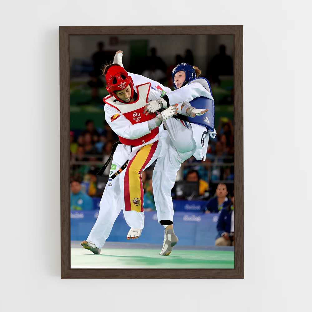 Poster Impact Dynamique – affiche Taekwondo (vue 5)