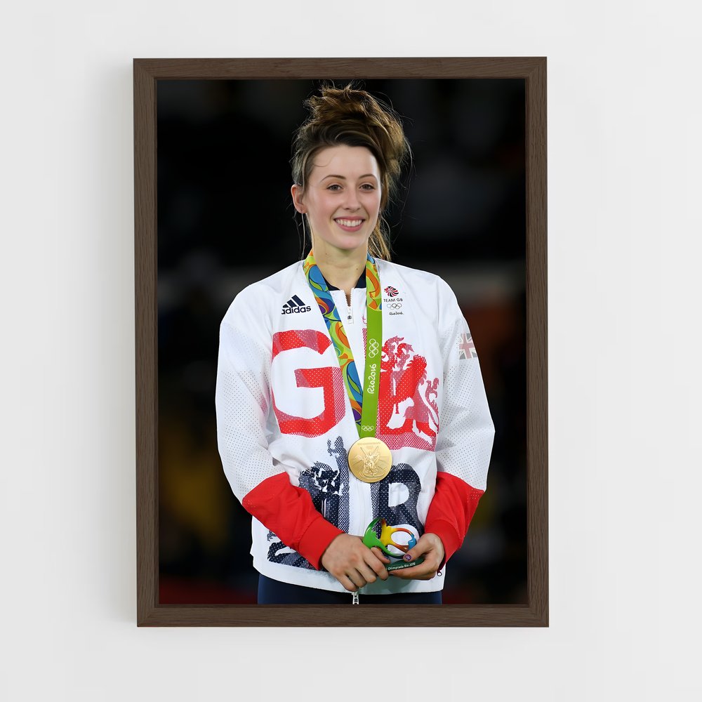Poster Vainqueur en Or – affiche Taekwondo (vue 5)