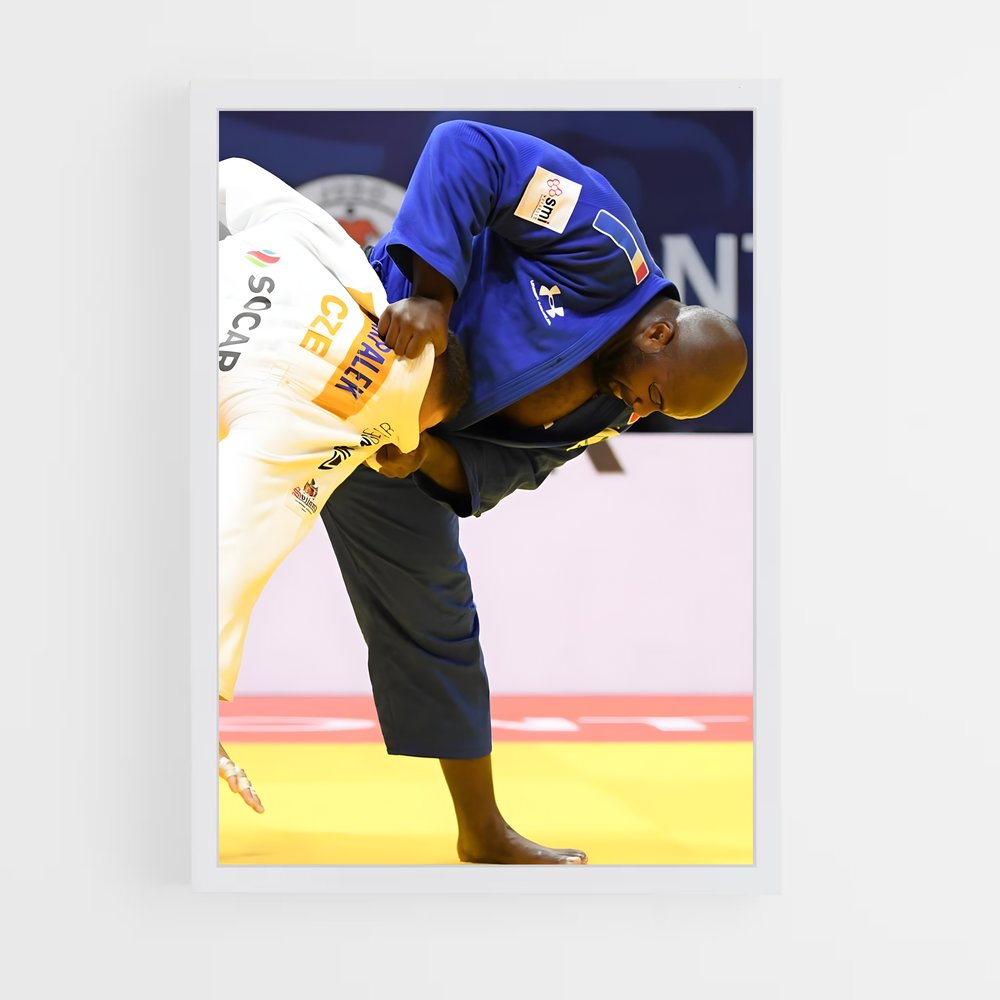 Poster Teddy Riner Judo – affiche Jeux Olympiques (vue 3)
