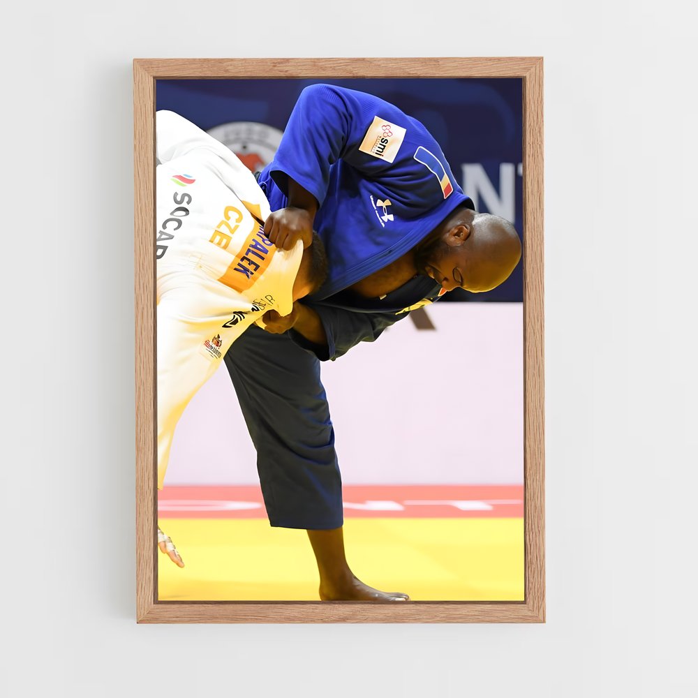 Poster Teddy Riner Judo – affiche Jeux Olympiques (vue 4)