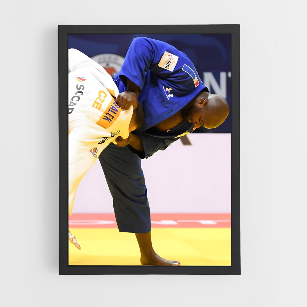 Poster Teddy Riner Judo – affiche Jeux Olympiques (vue 2)