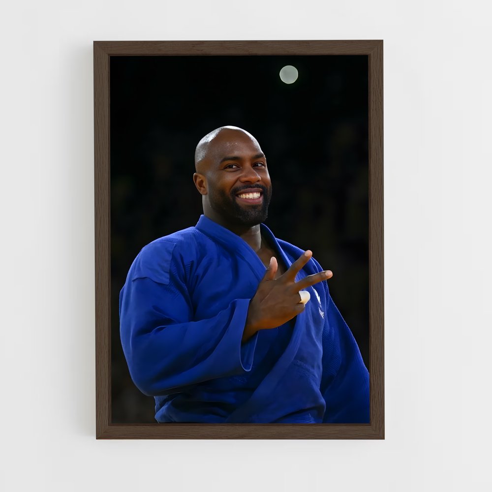 Poster Teddy Riner France – affiche Jeux Olympiques (vue 5)