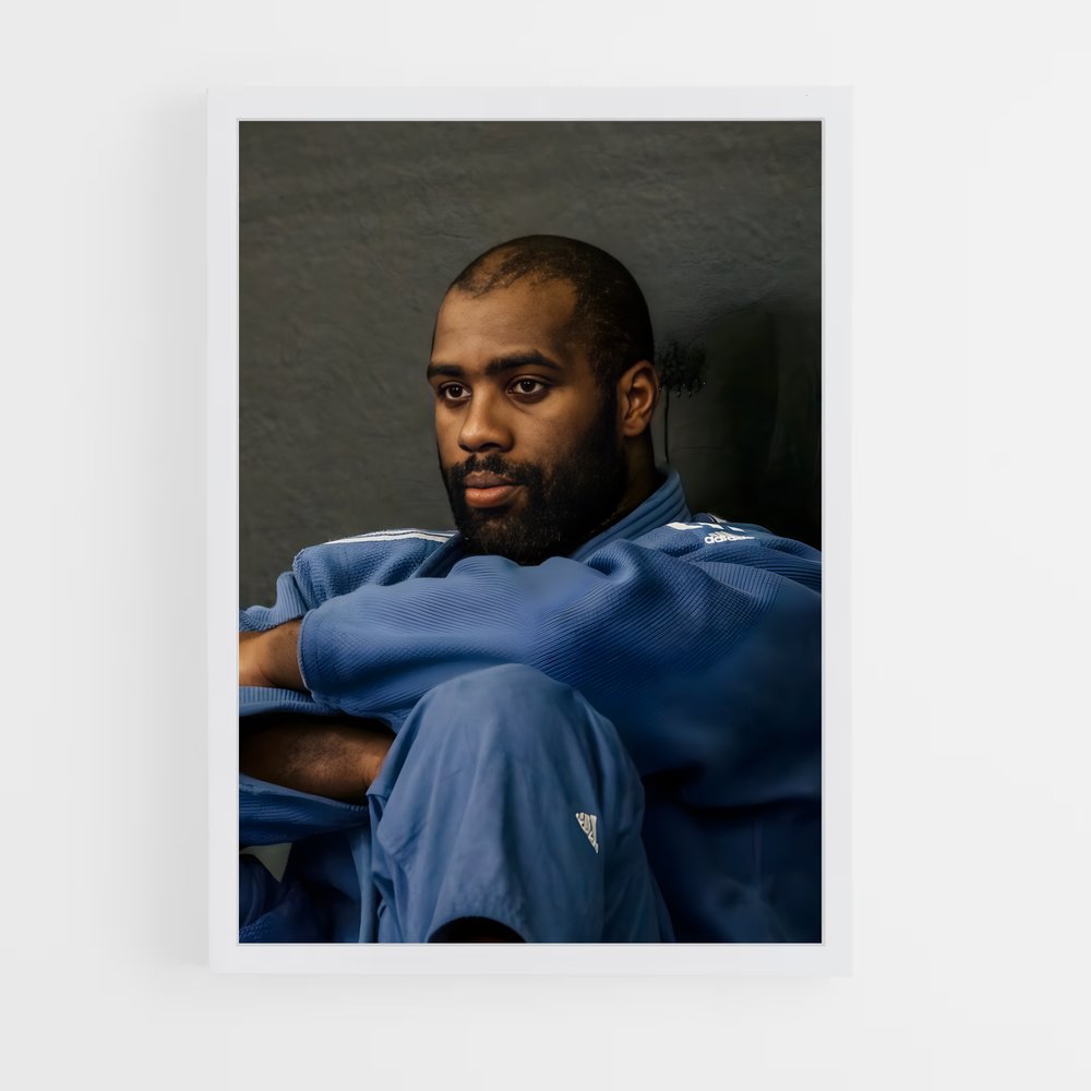 Poster Teddy Riner Concentration – affiche Jeux Olympiques (vue 3)