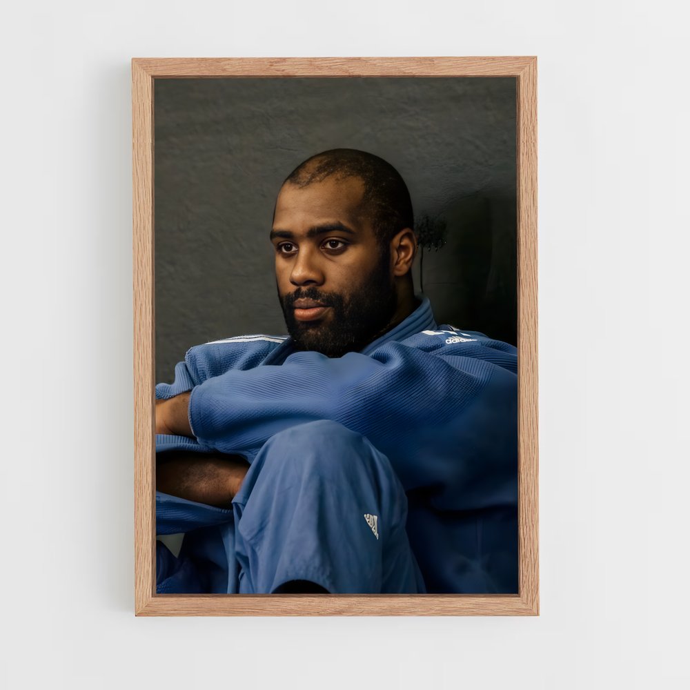 Poster Teddy Riner Concentration – affiche Jeux Olympiques (vue 4)