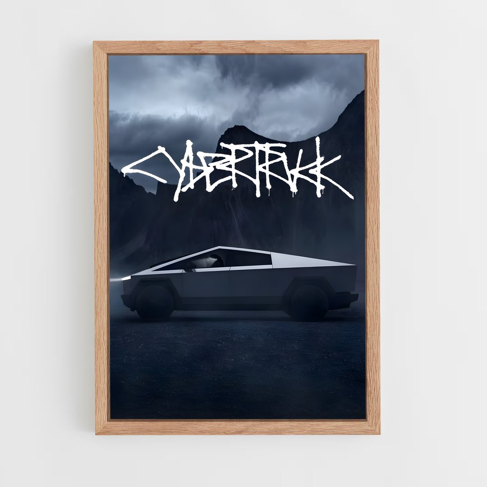 Poster Cybertruck Visionnaire (vue 4)