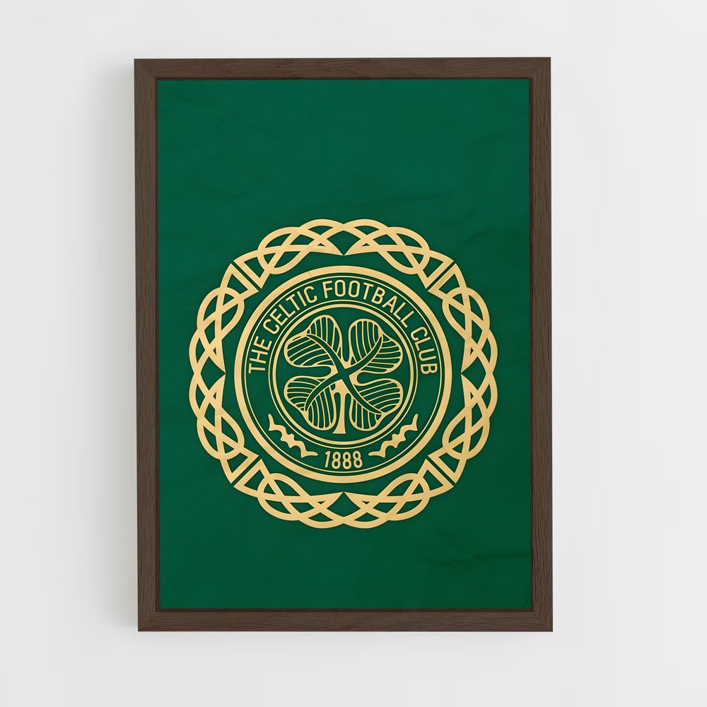 Poster Celtic Écossais – affiche Football (vue 5)