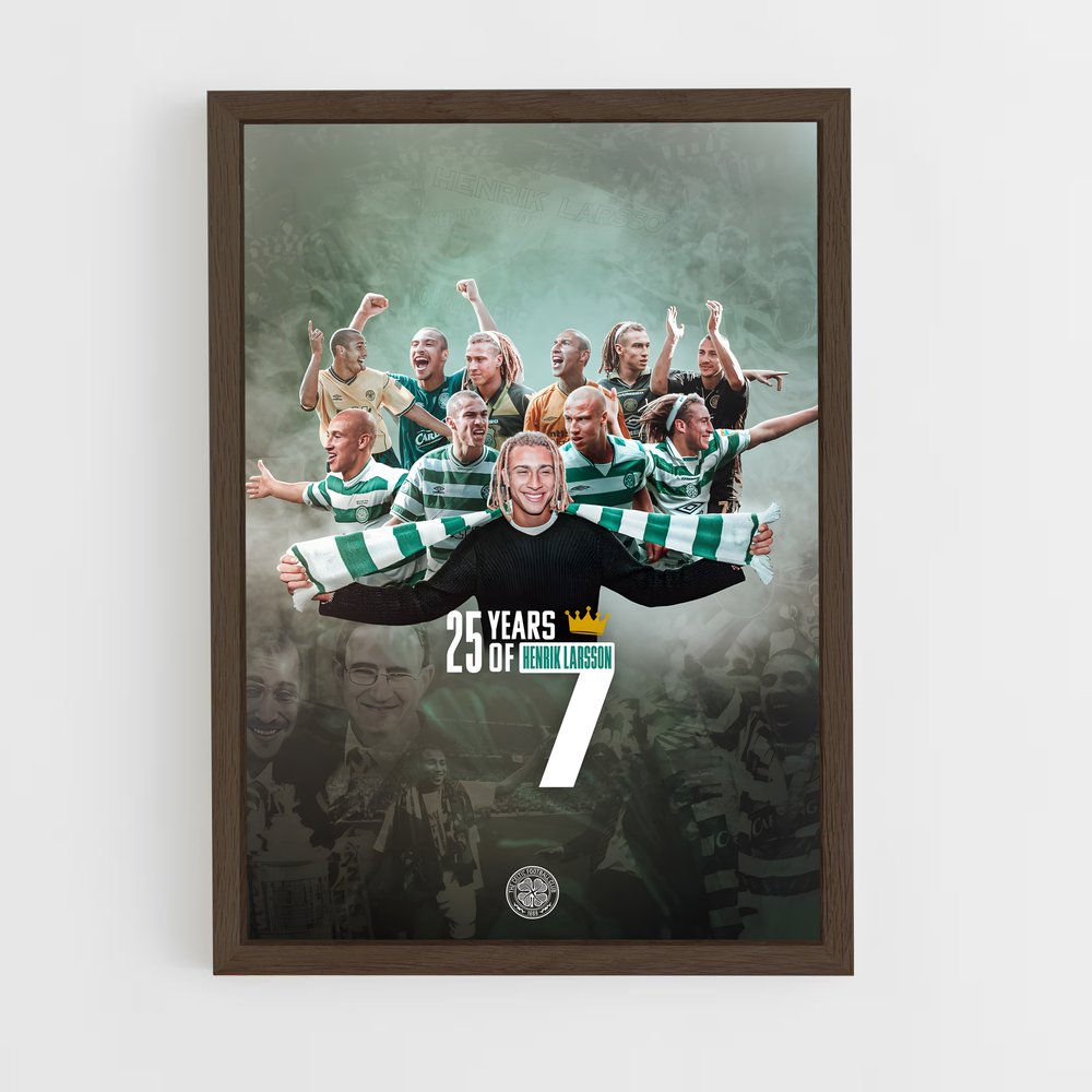 Poster Celtic Anniversary Celebration – affiche Football (vue 5)