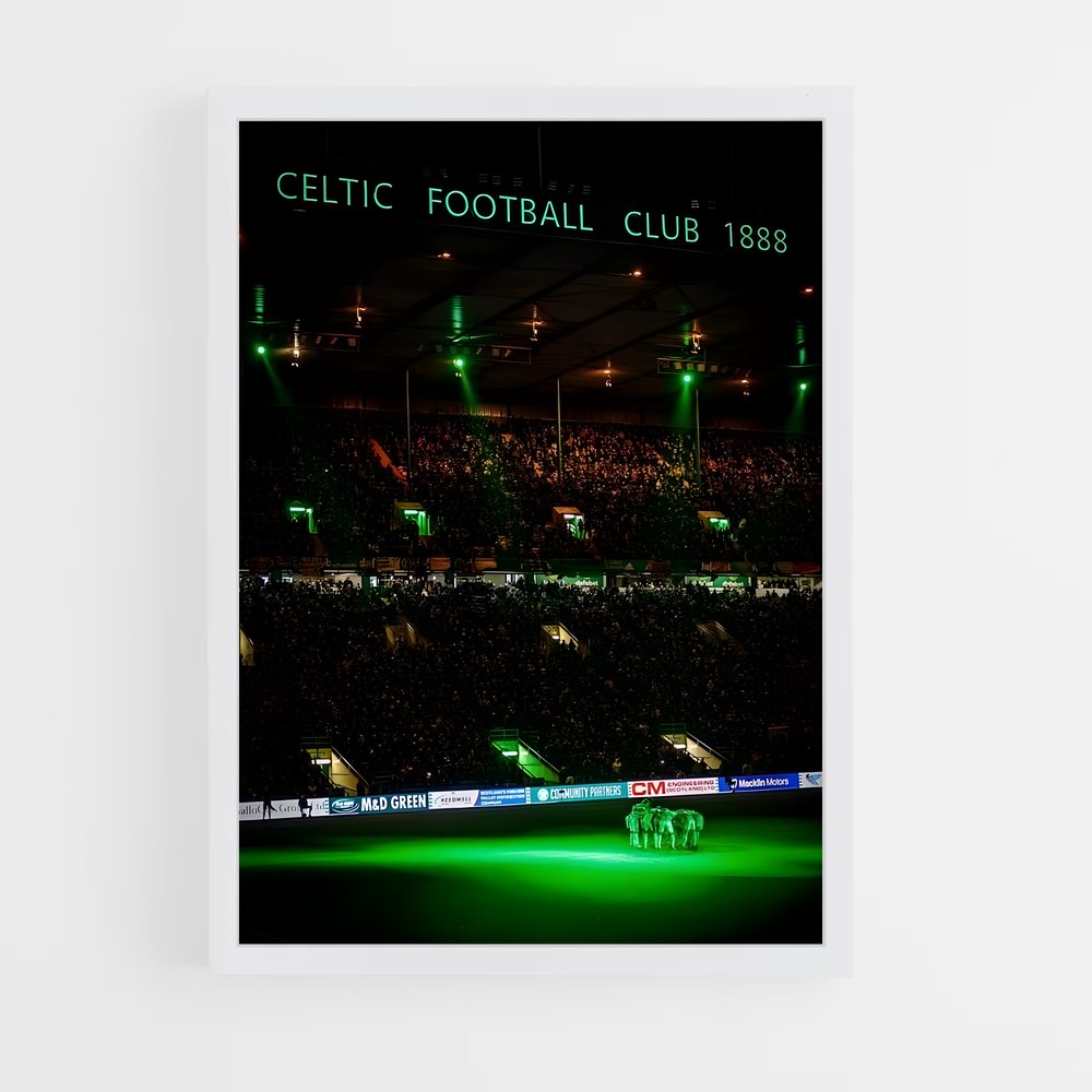 Poster Celtic Soirée Magique – affiche Football (vue 3)