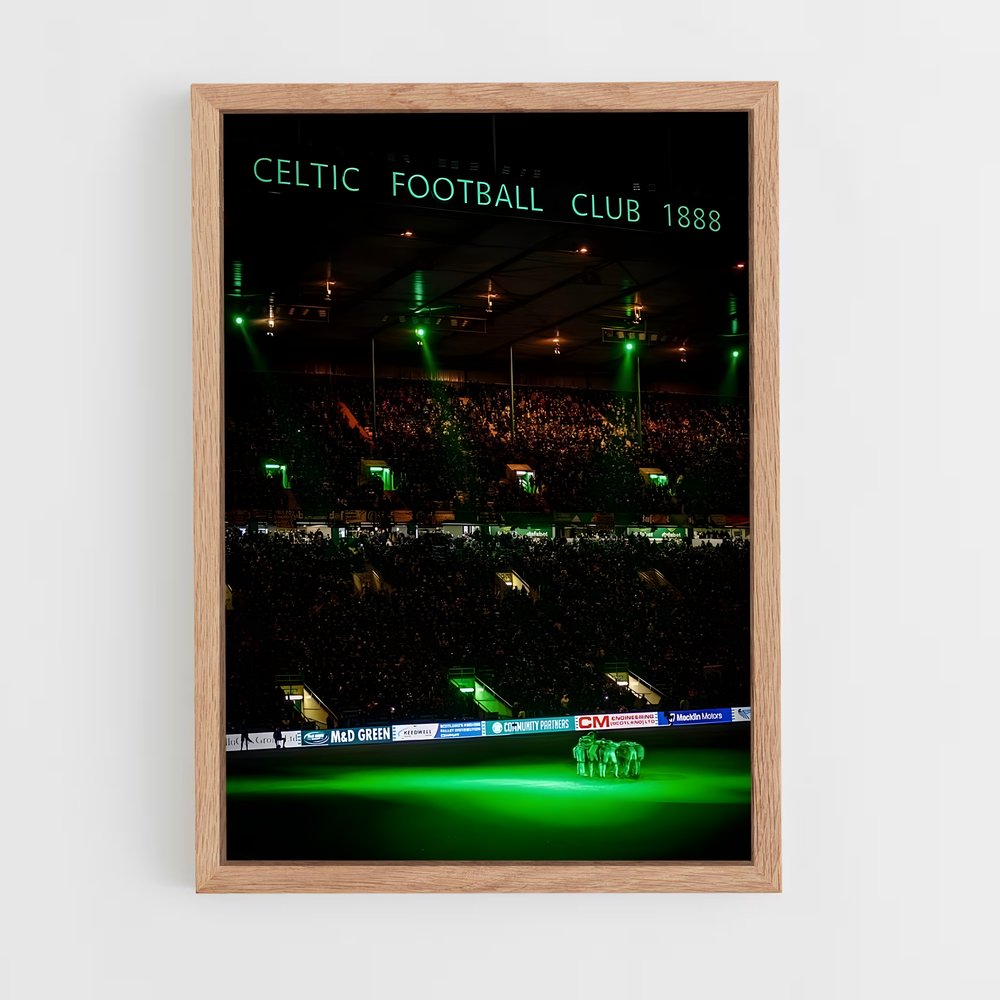 Poster Celtic Soirée Magique – affiche Football (vue 4)