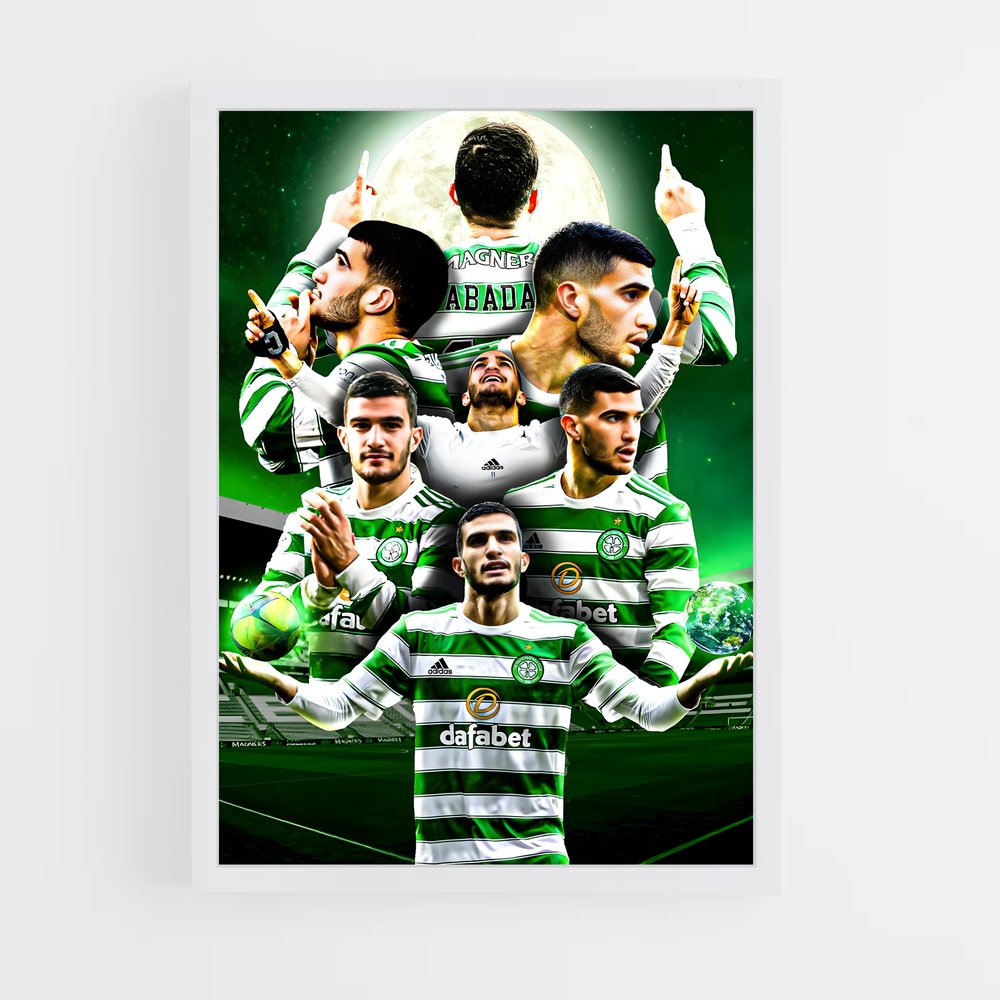 Poster Celtic Épopée – affiche Football (vue 3)