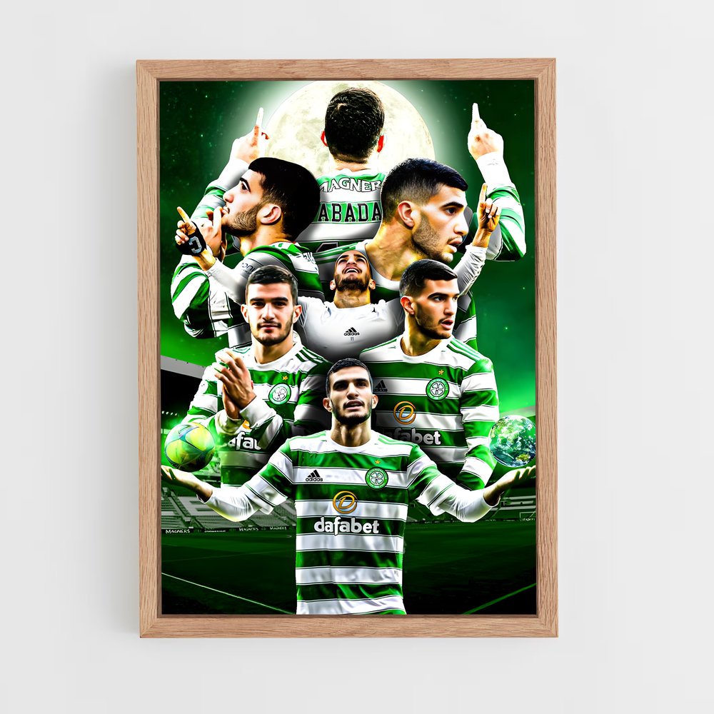 Poster Celtic Épopée – affiche Football (vue 4)