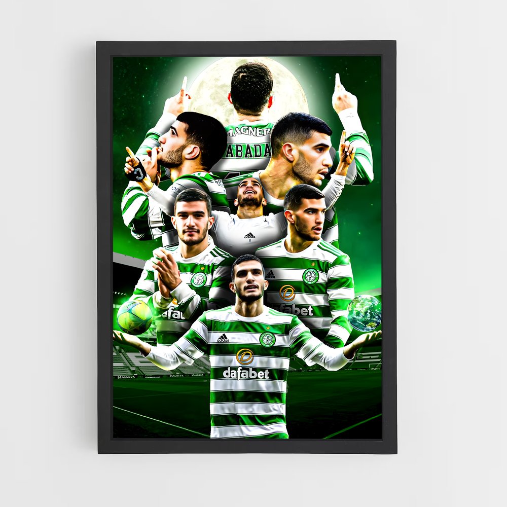 Poster Celtic Épopée – affiche Football (vue 2)