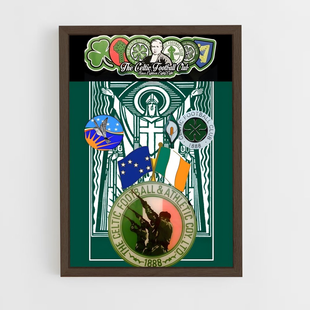 Poster Celtic Heritage – affiche Football (vue 5)