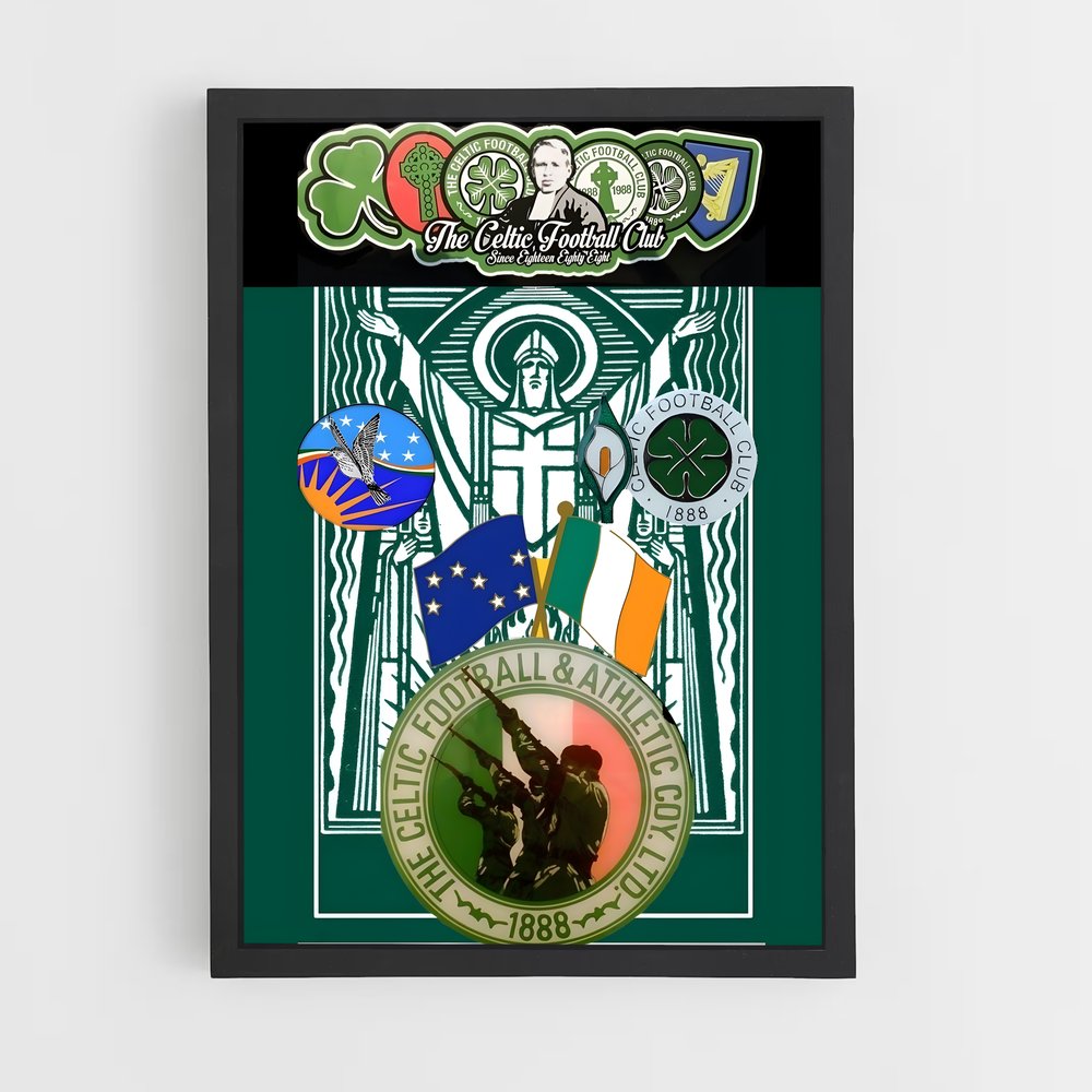 Poster Celtic Heritage – affiche Football (vue 2)