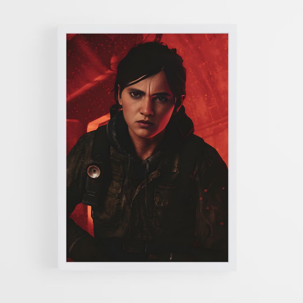 Poster Résilience Rouge (vue 3)