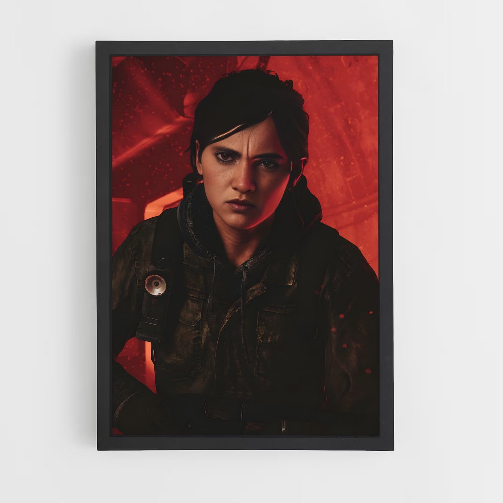 Poster Résilience Rouge (vue 2)