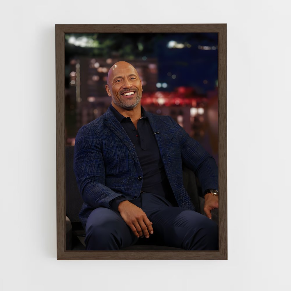 Poster Dwayne Johnson Costume – affiche Musculation (vue 5)