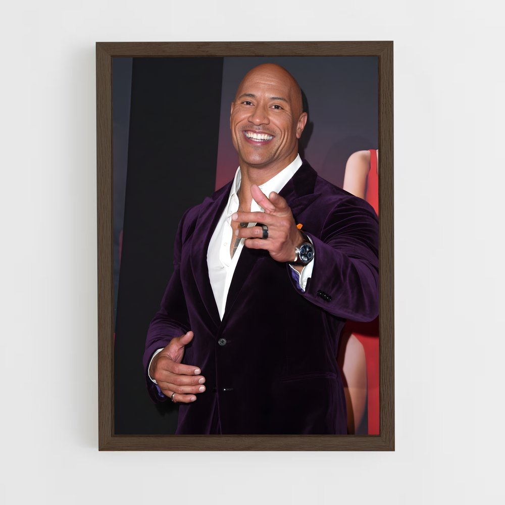 Poster The Rock – affiche Musculation (vue 5)