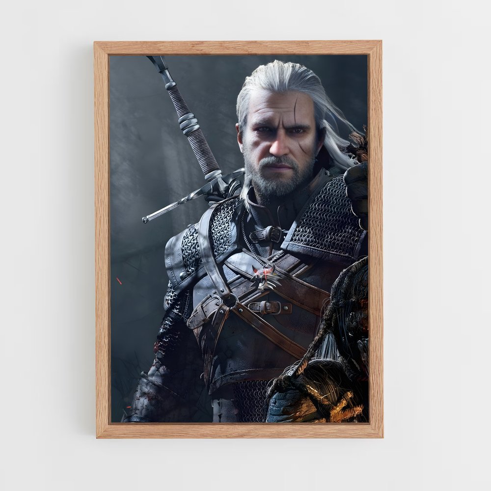 Poster The Witcher Jeu (vue 4)