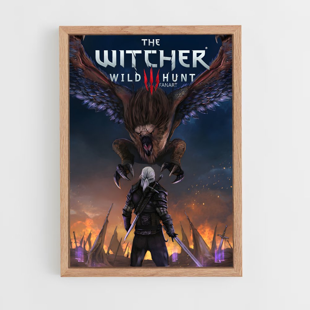 Poster The Witcher Monstre (vue 4)