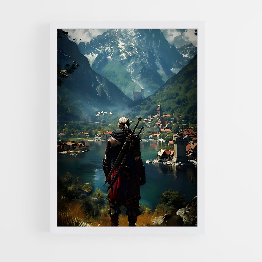 Poster The Witcher Lac (vue 3)
