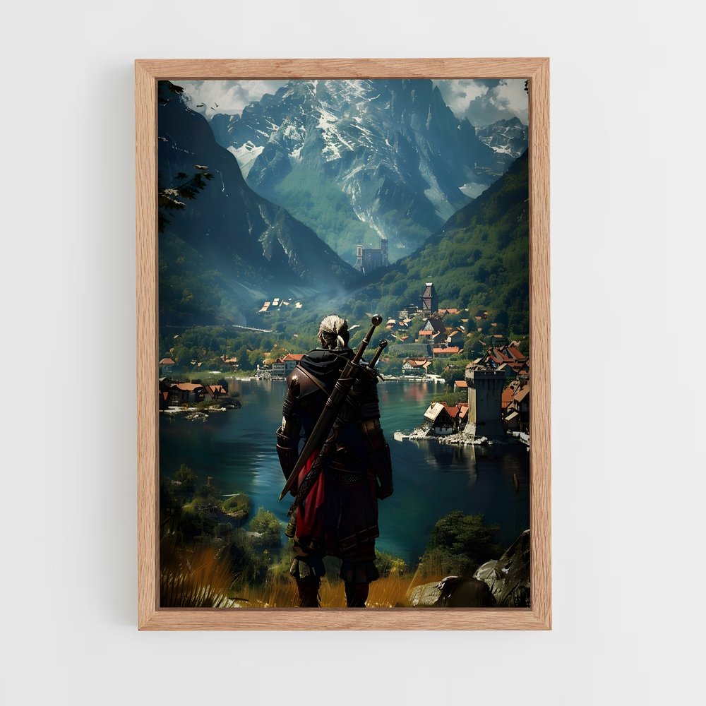 Poster The Witcher Lac (vue 4)