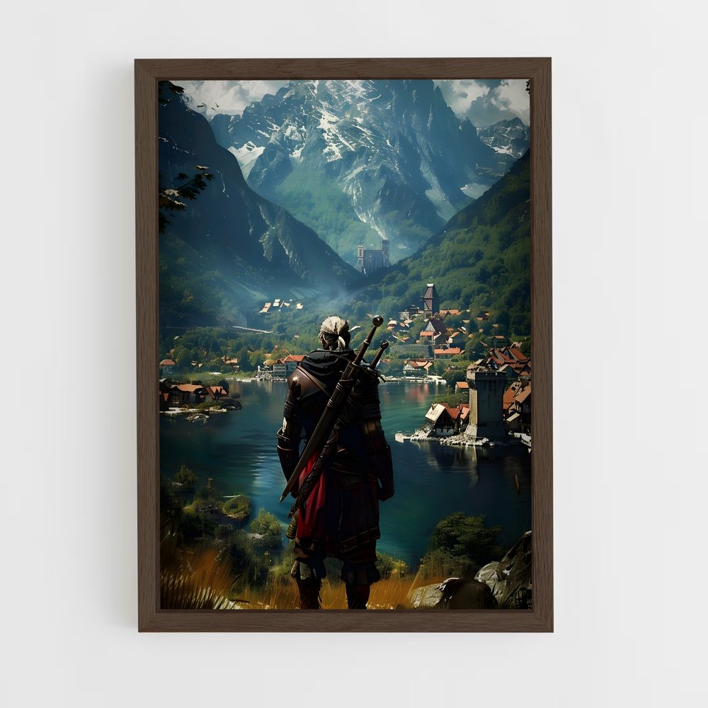 Poster The Witcher Lac (vue 5)