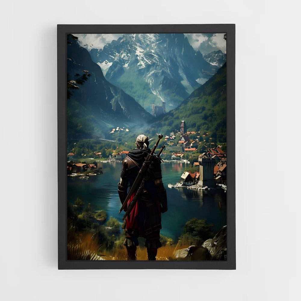 Poster The Witcher Lac (vue 2)