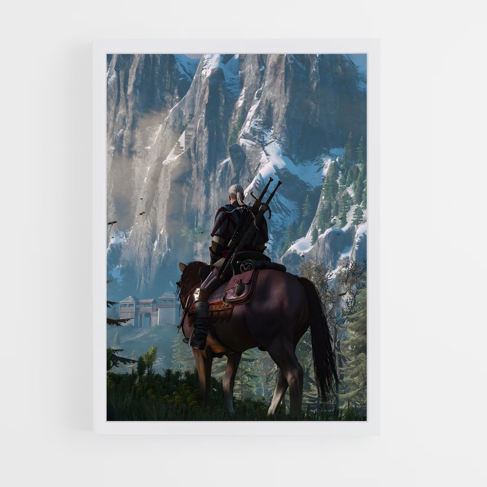 Poster The Witcher Montagne (vue 3)