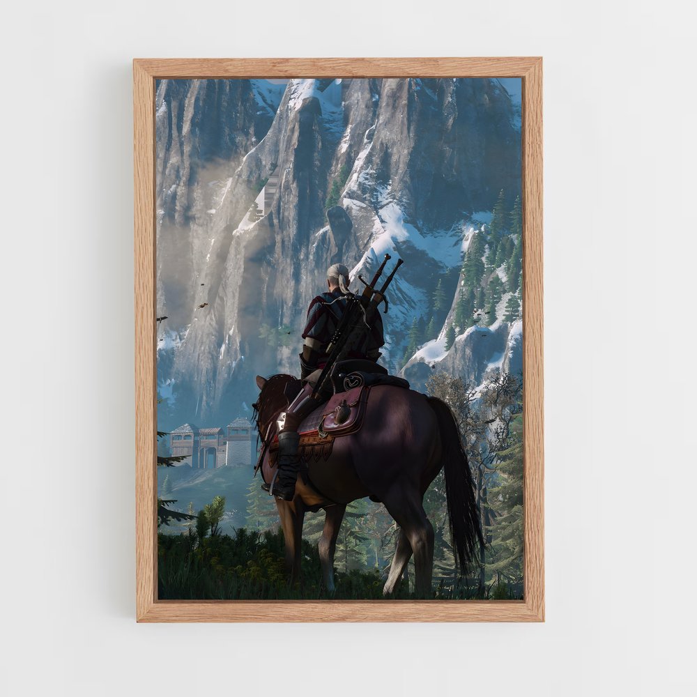 Poster The Witcher Montagne (vue 4)