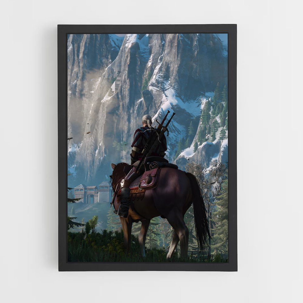 Poster The Witcher Montagne (vue 2)