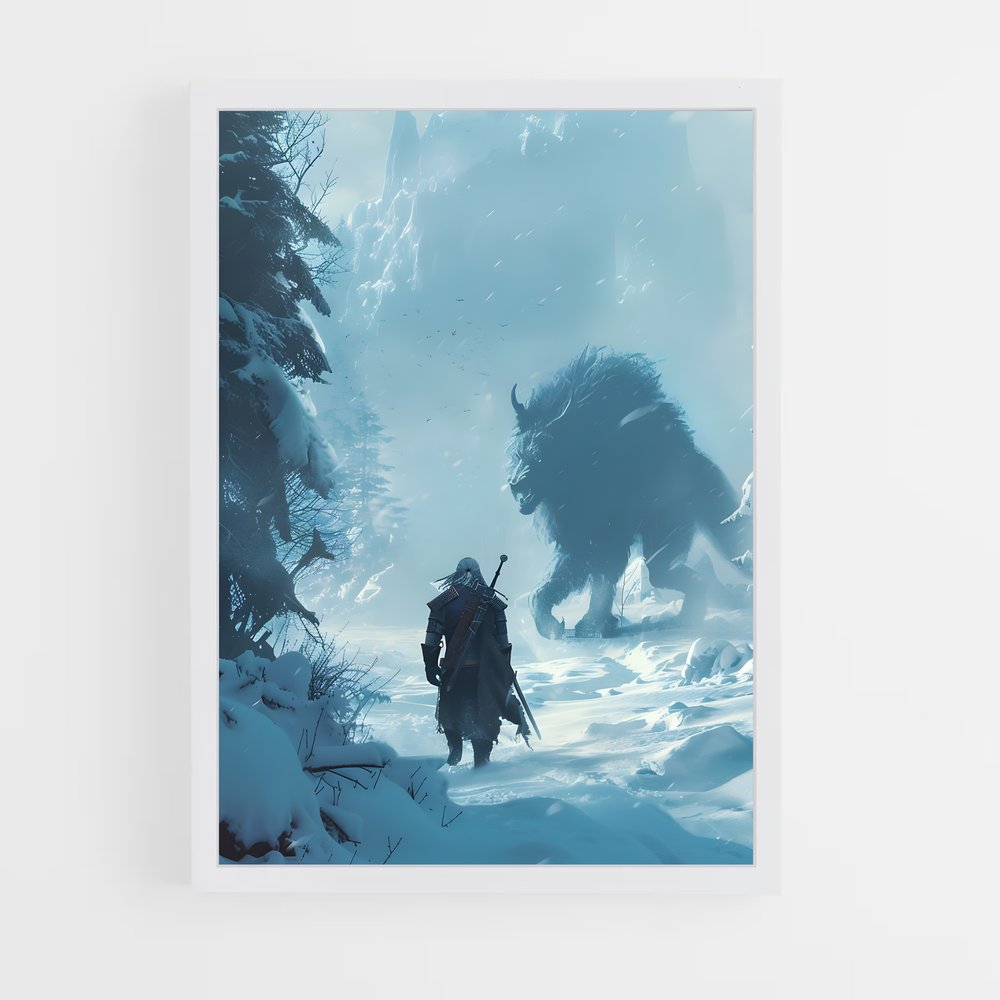 Poster The Witcher Neige (vue 3)