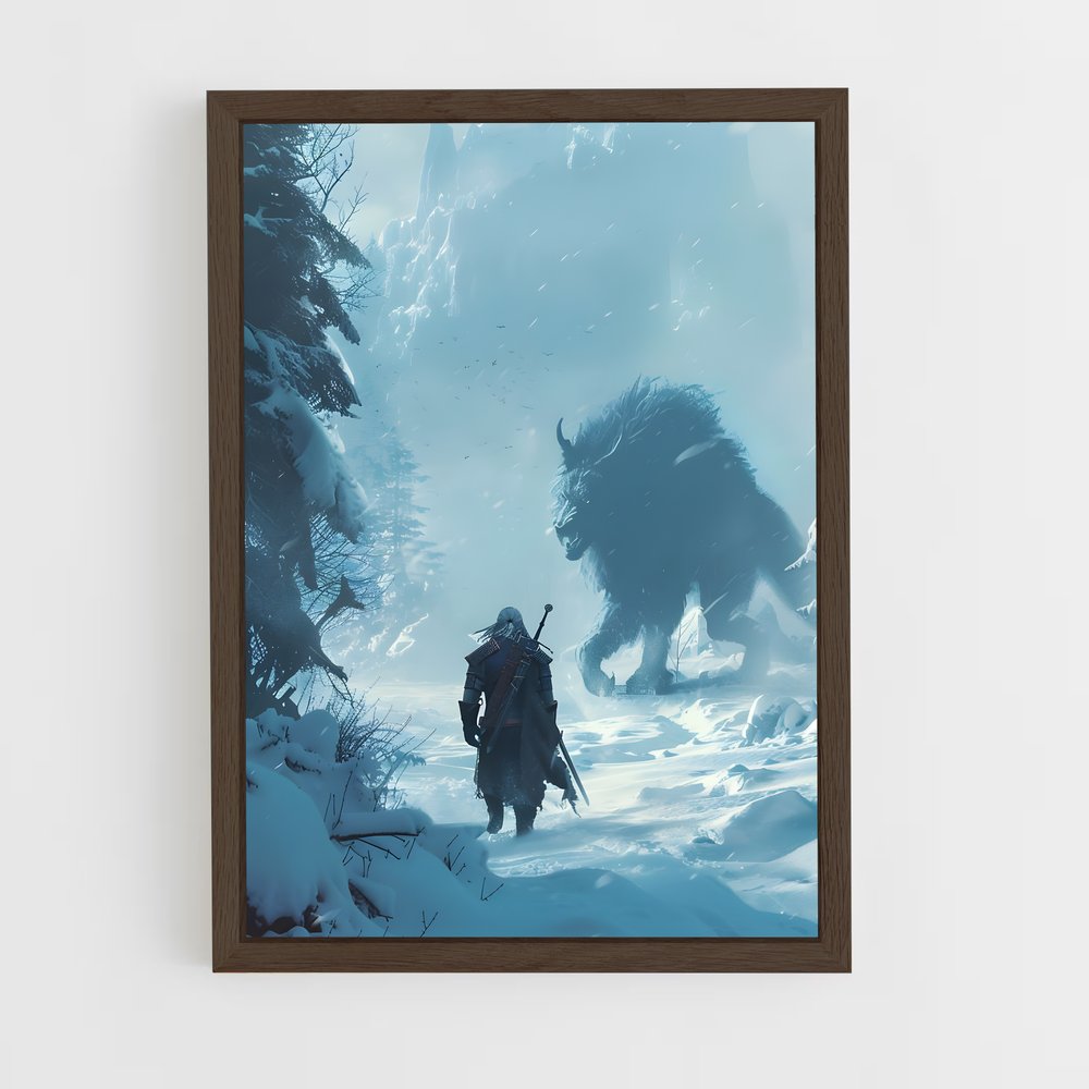 Poster The Witcher Neige (vue 5)