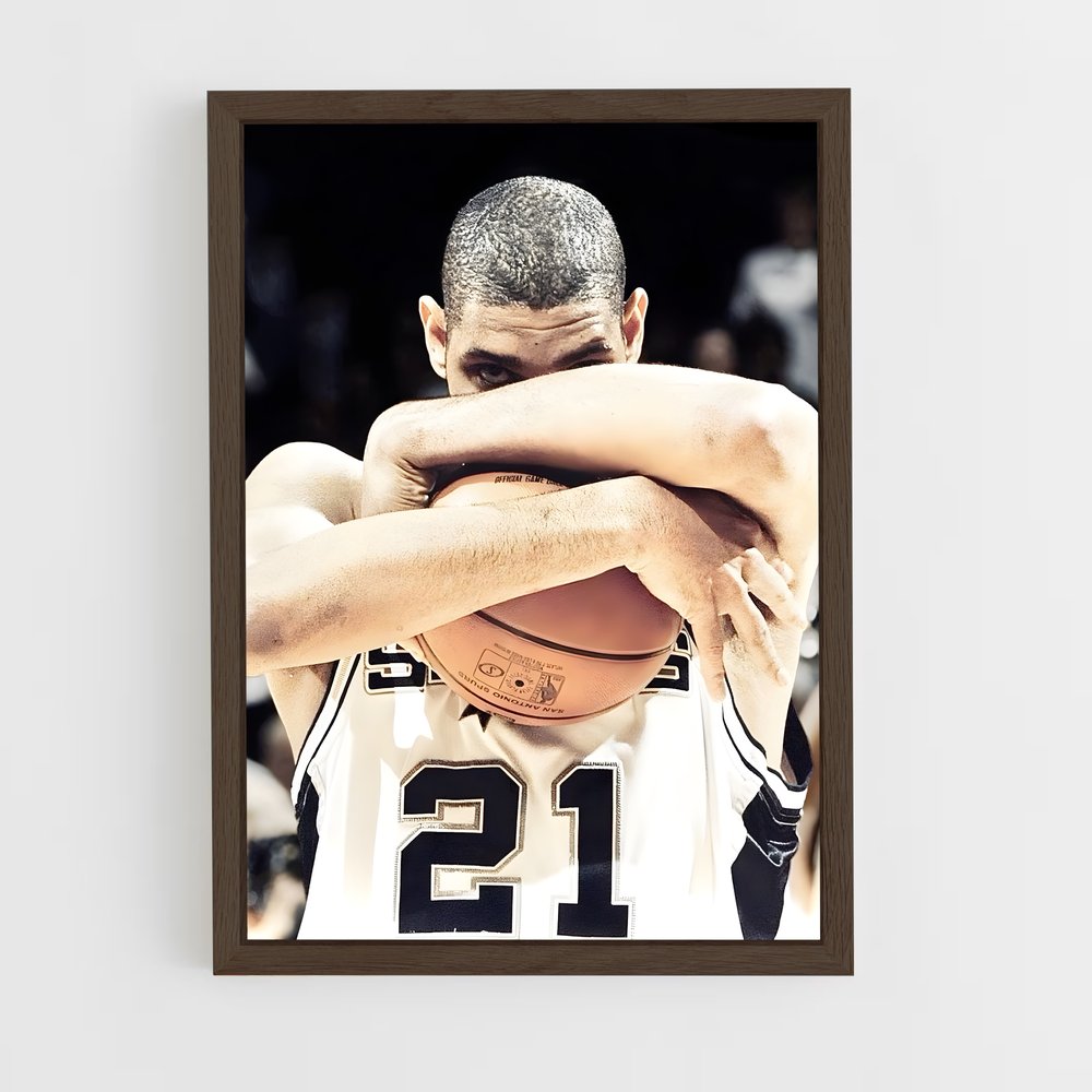 Poster Étreinte du Champion – affiche Basketball (vue 5)