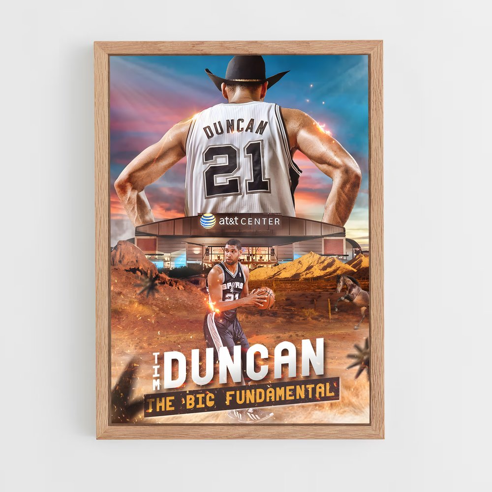 Poster Big Fundamental – affiche Basketball (vue 4)