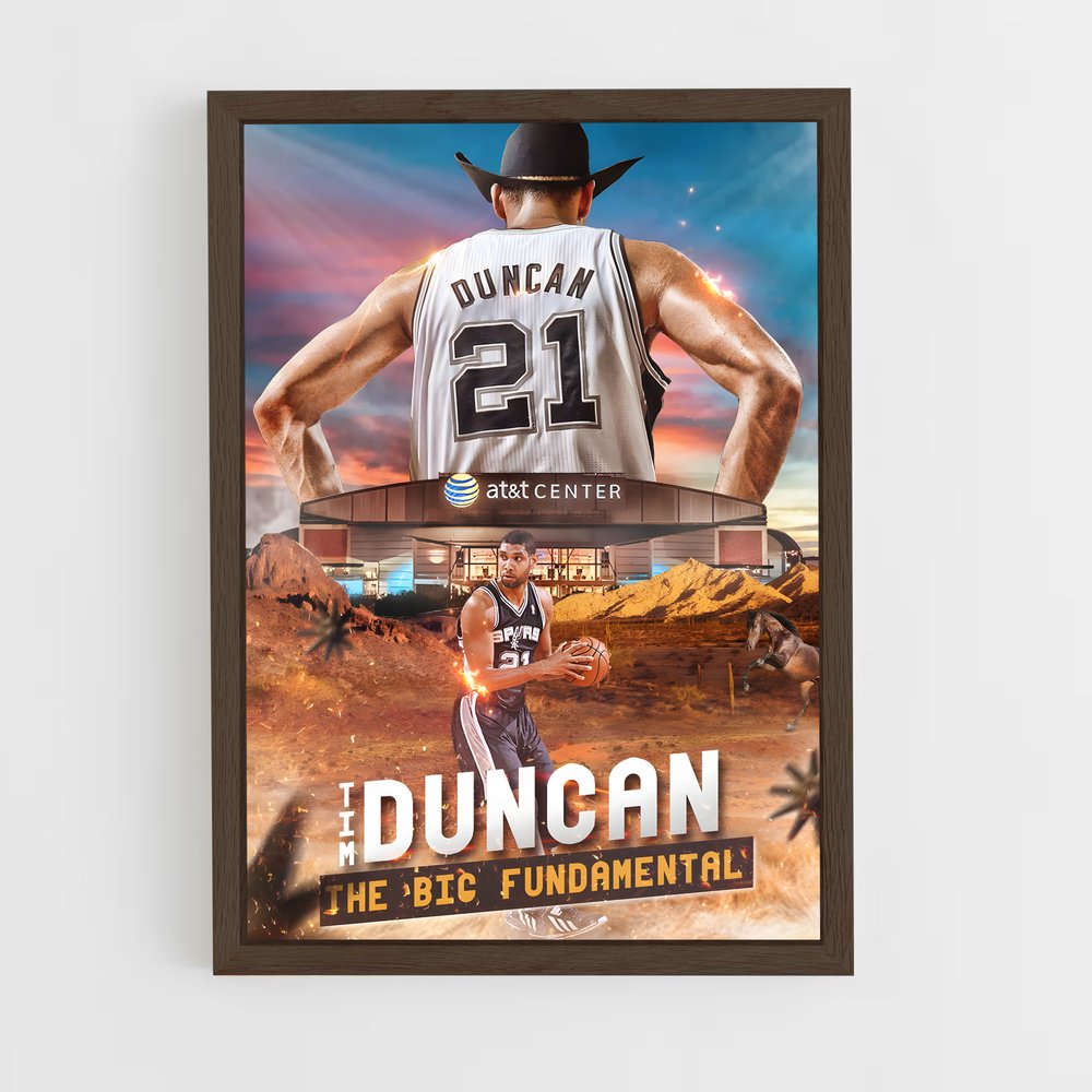 Poster Big Fundamental – affiche Basketball (vue 5)