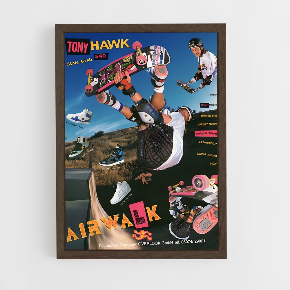 Poster Skateboard Airwalk – affiche Jeux Olympiques (vue 5)