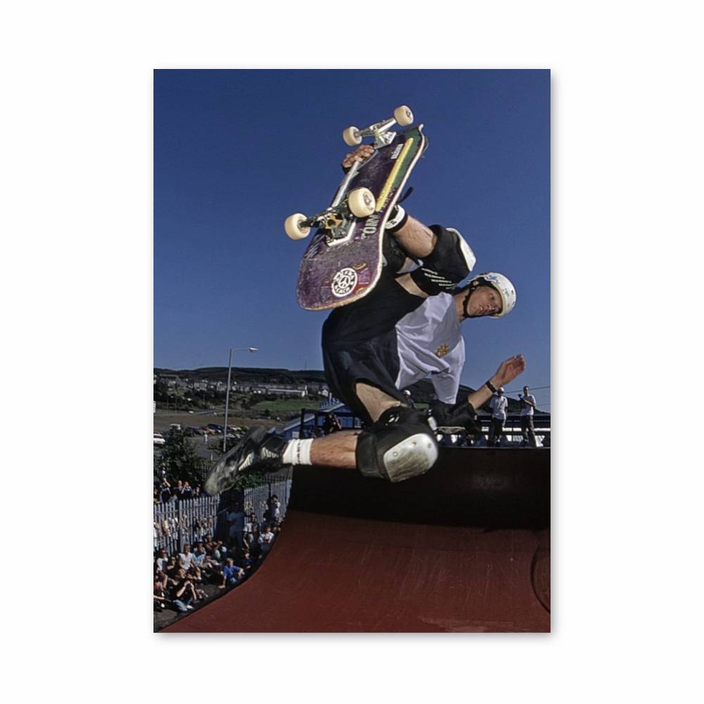 Poster Aerial Skateboard – affiche Jeux Olympiques