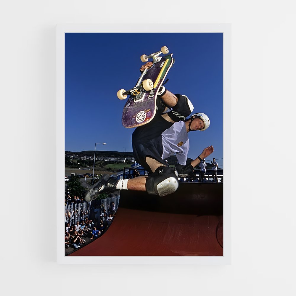 Poster Aerial Skateboard – affiche Jeux Olympiques (vue 3)