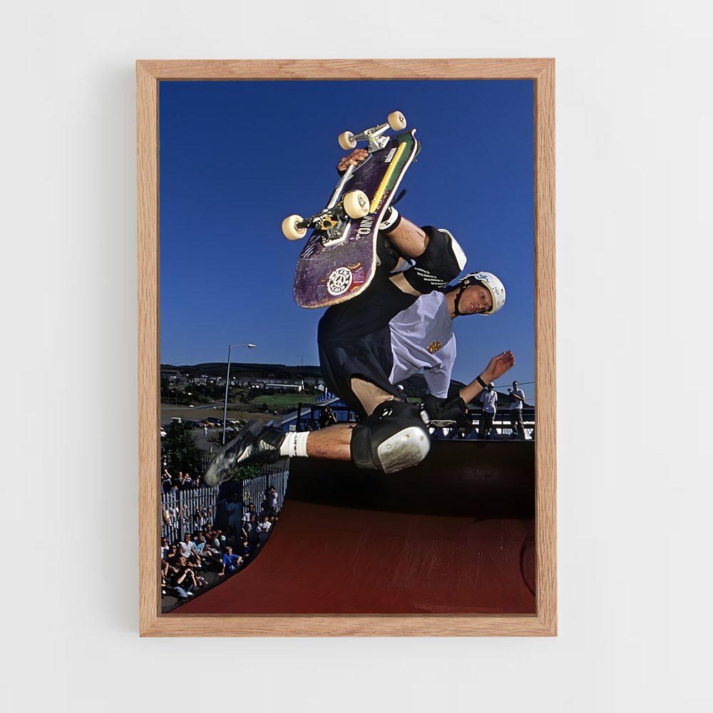 Poster Aerial Skateboard – affiche Jeux Olympiques (vue 4)