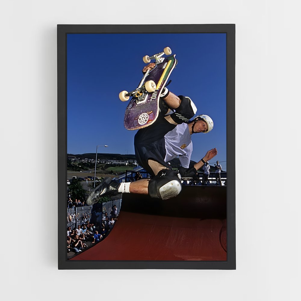Poster Aerial Skateboard – affiche Jeux Olympiques (vue 2)