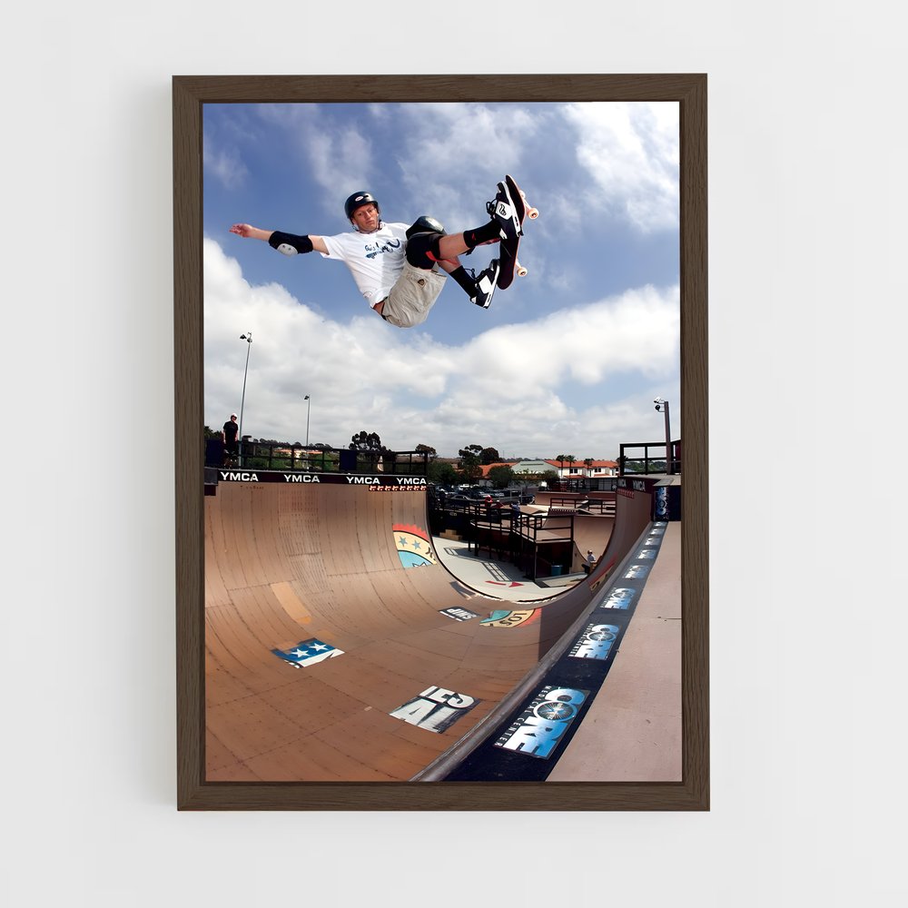 Poster Skateboard Vert Acrobatie – affiche Jeux Olympiques (vue 5)