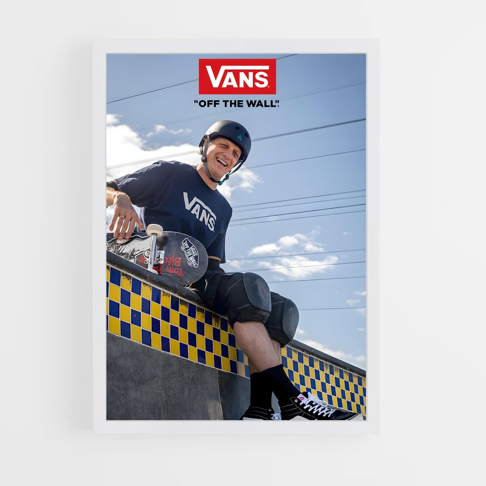 Poster Skateur Vans – affiche Jeux Olympiques (vue 3)