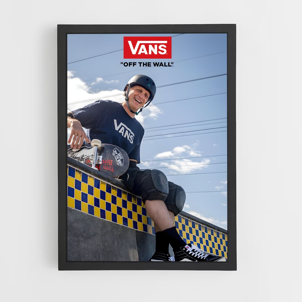 Poster Skateur Vans – affiche Jeux Olympiques (vue 2)