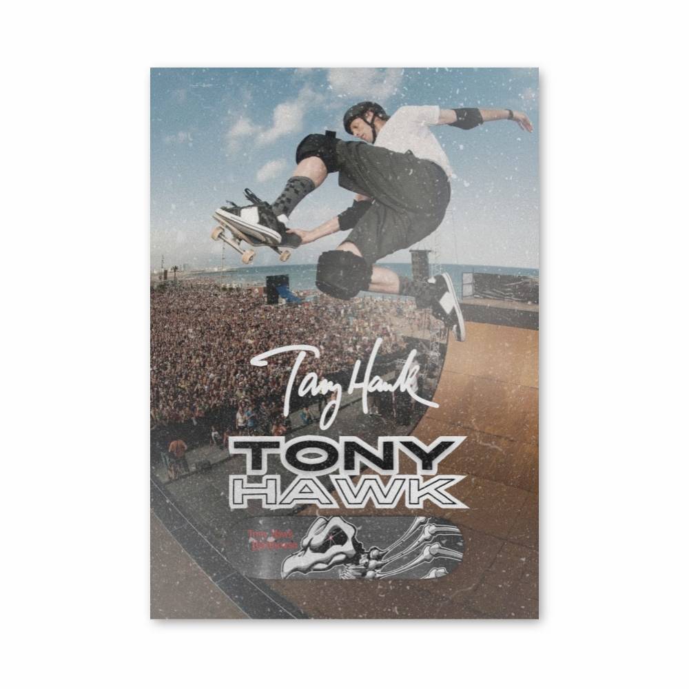 Poster Skateur Iconique – affiche Jeux Olympiques