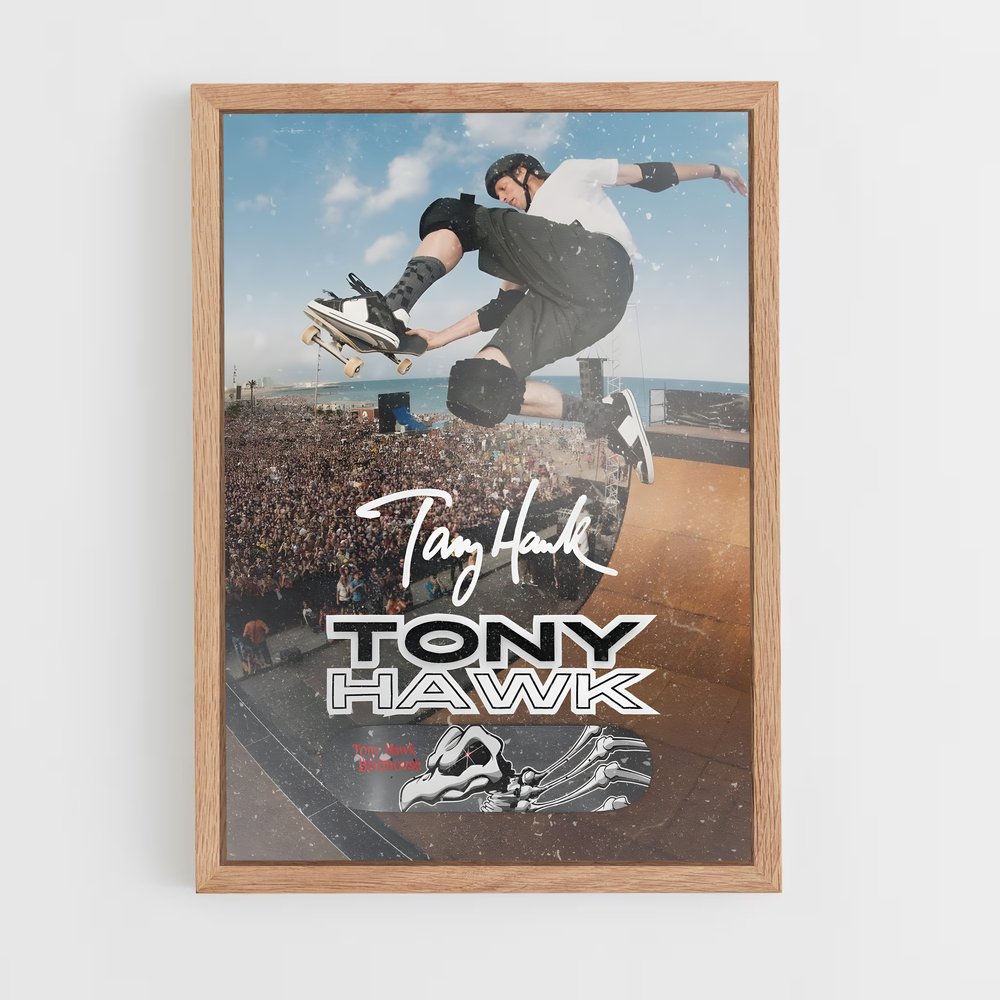 Poster Skateur Iconique – affiche Jeux Olympiques (vue 4)