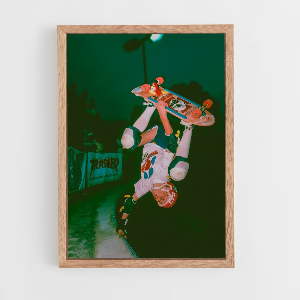 Poster Skateboard Aérien – affiche Jeux Olympiques (vue 4)