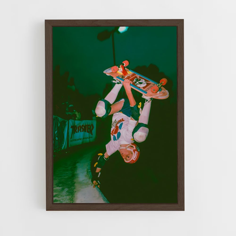 Poster Skateboard Aérien – affiche Jeux Olympiques (vue 5)