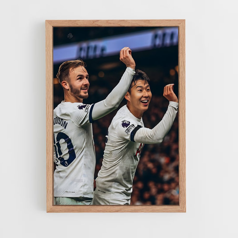 Poster Tottenham Hotspur Célébration – affiche Football (vue 4)